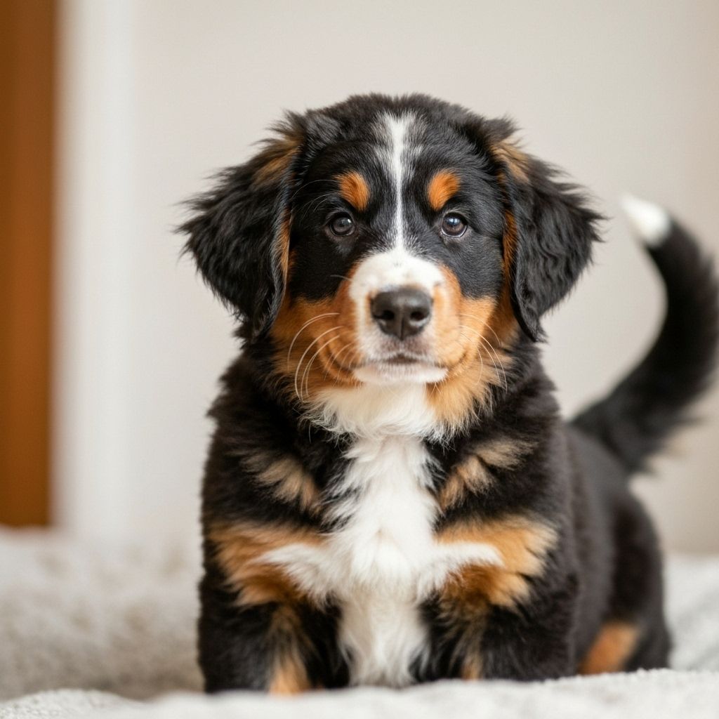 Isabel (Belly) - Female Bernese Mountain Dog puppy