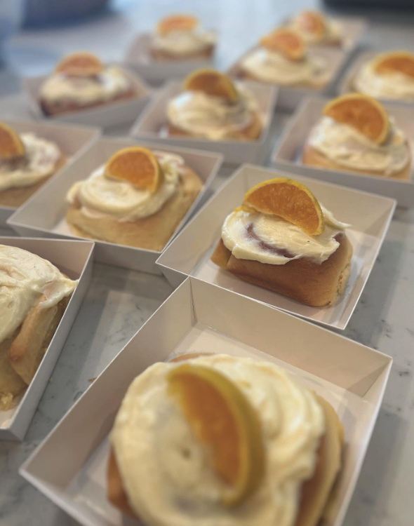 Artisanal pastries and seasonal bakes